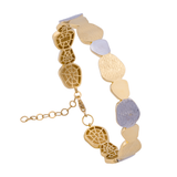 18K bracelet  with Royal Engraving Design