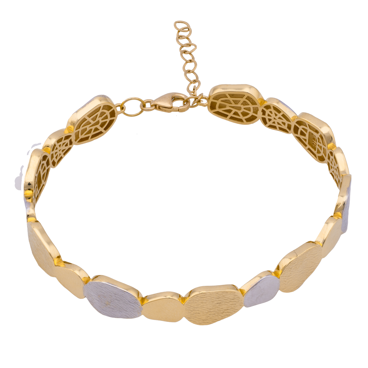 18K bracelet  with Royal Engraving Design