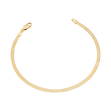 18K Gold Fluid Chain with Flexible Elegant Design