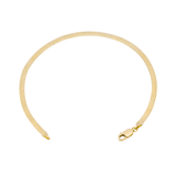 18K Gold Fluid Chain with Flexible Elegant Design