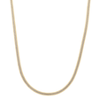 18K Gold Necklace with Double Braided Chain
