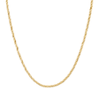 18K Gold Necklace with Braided Design