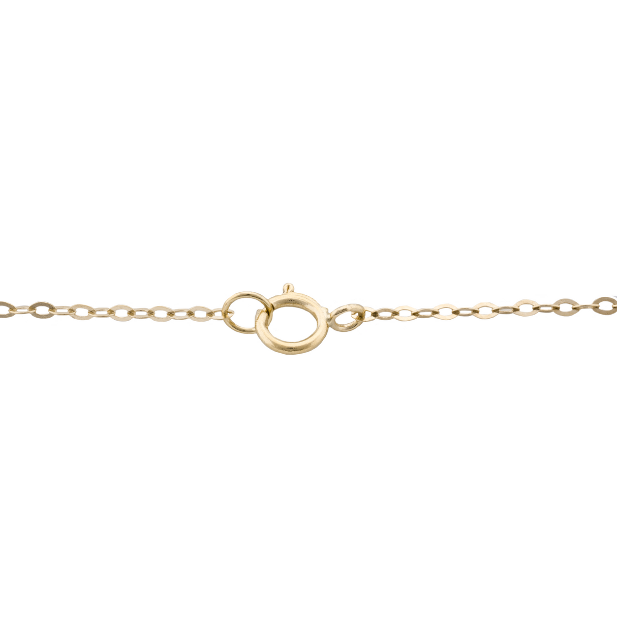 18K Gold Pendant with Flower Design