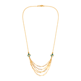 18K Gold Pendant with Five-Layer Design