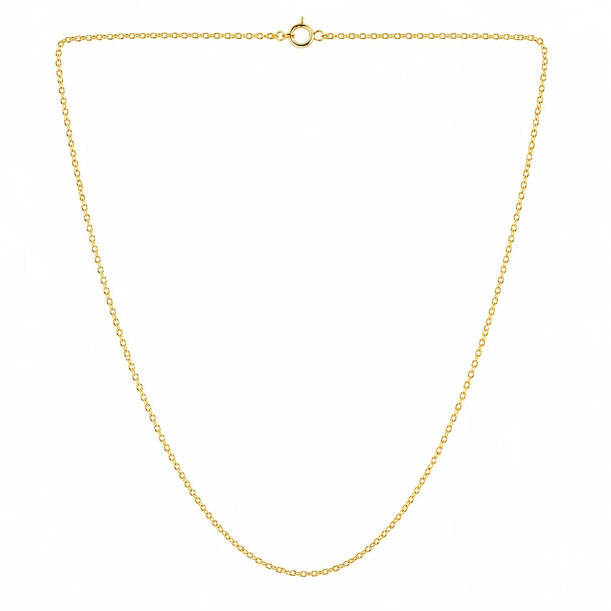 21K Gold Pendant with Absolute Simplicity Design