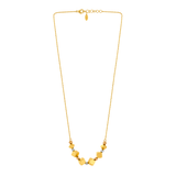 18K Gold Pendant with Antique Cubes Design