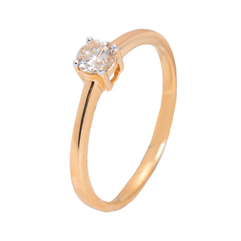 خاتم من الألماس "بريق أحلامك " عيار 18