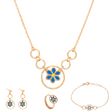 Happy Worm 18K Gold Children's Half Set