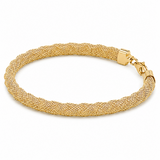 18K Gold Bracelet Simple Design
