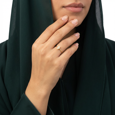 خاتم ذهب عيار 18 أحلام صغيرة