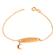 18K Gold Crescent of Blessings Bracelet