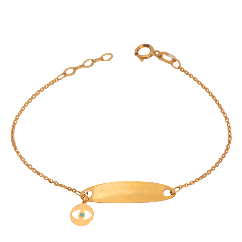 18K Gold Guardian Eye Bracelet