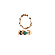 18K Gold Ring with Architectural Design