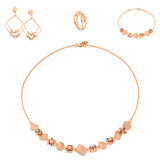 18K Gold Set with Antique Stones