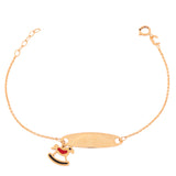 18K Gold Bracelet Race to Success