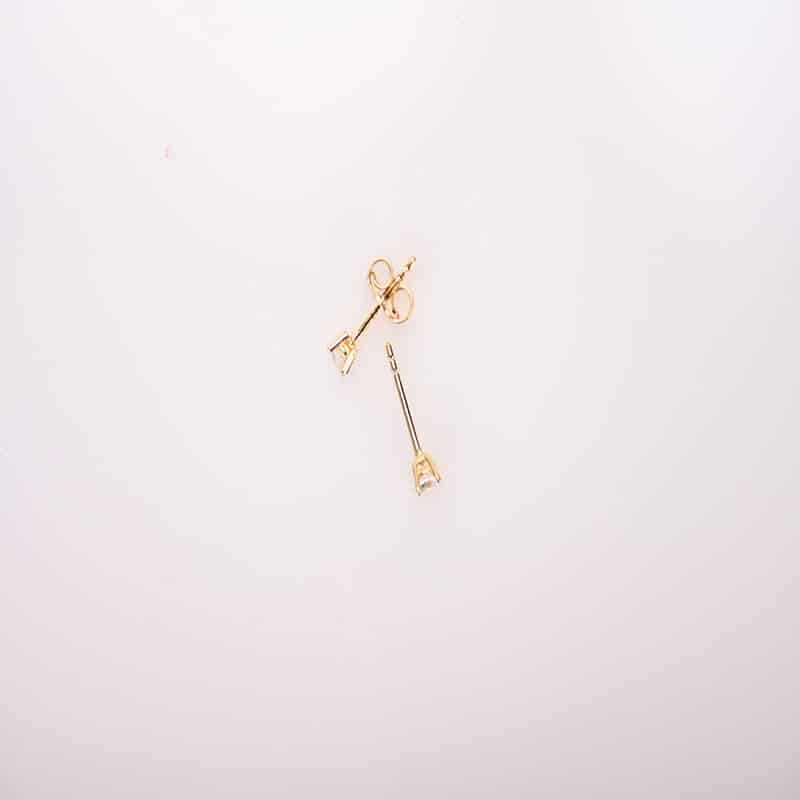18K Gold Earrings Essence of Beauty