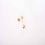 18K Gold Earrings Epitome of Elegance