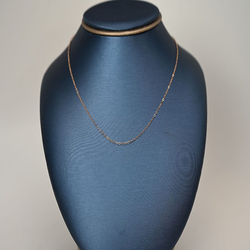 21K Gold Necklace Absolute Simplicity