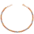 18K Gold Bracelet Symmetrical Balls