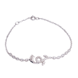 18K Gold Fluid Chain Natural Branch