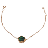 18K Gold Bracelet Calm Flower