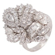 18K Gold Adele Ring with Shiny Stones