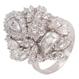 18K Gold Adele Ring with Shiny Stones