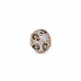 18K Gold Matia Ring with Shiny Stones