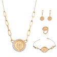 18K Gold Set Classic Dollar
