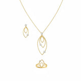 Half set gold 18k Loca