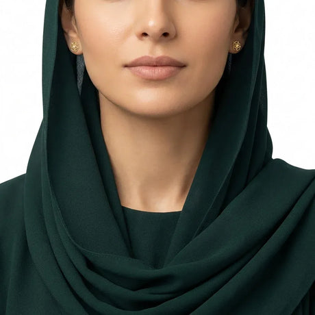 أقراط "زهور و محبة" عيار 18