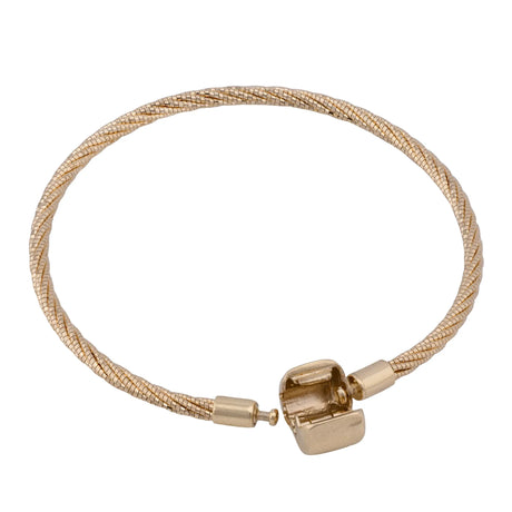 أسورة عيار 18 مجدول