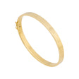 18K Gold Classic Chain Bracelet with Simple Engraving