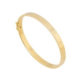 18K Gold Classic Chain Bracelet with Simple Engraving