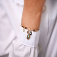 18K bracelet with Happy Swan Design