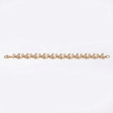 18K Chain Bracelet with Ornate Design