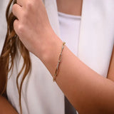 18K Chain Bracelet with Elegant Design