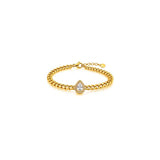 18K Gold "Above the Clouds" Set with Distinctive Design