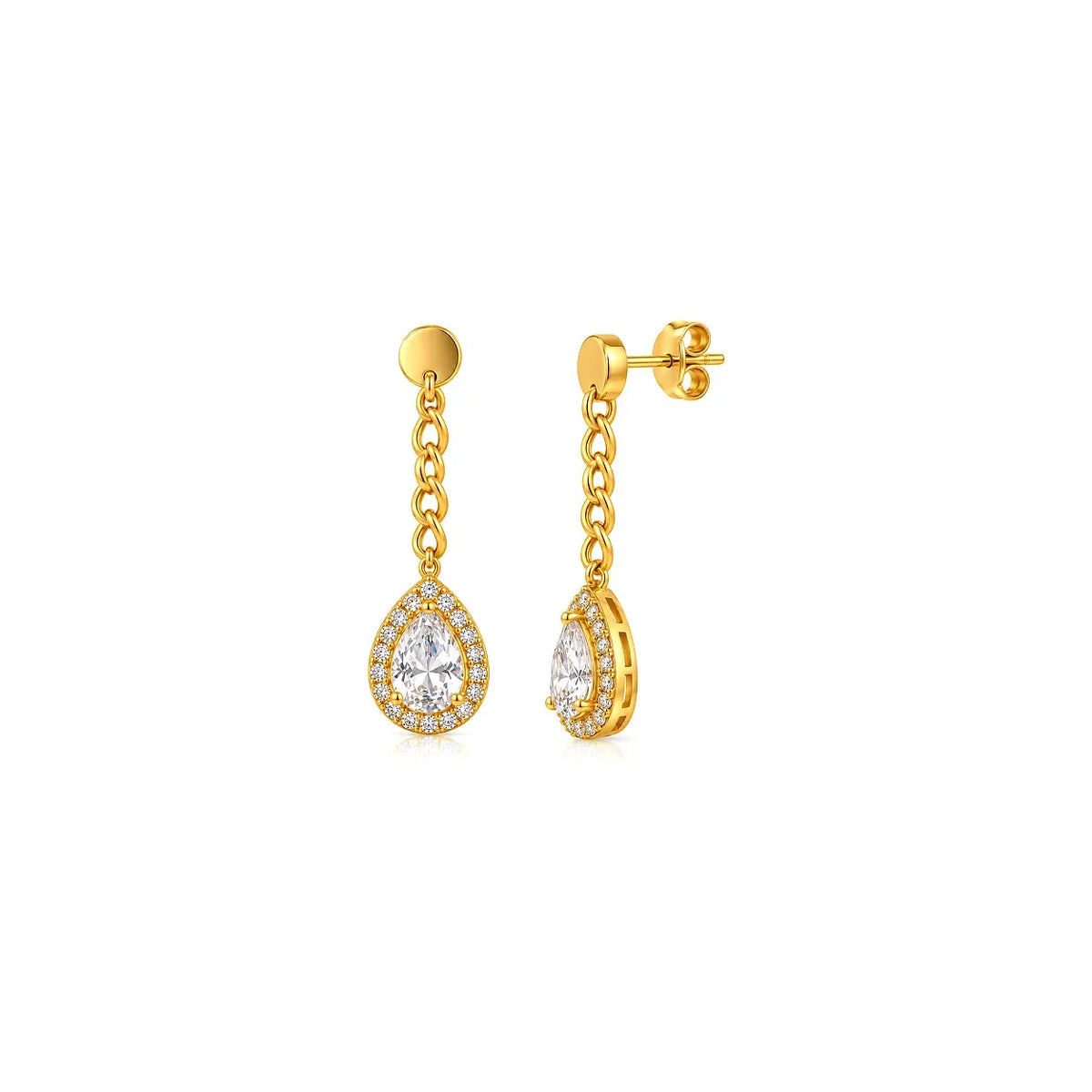18K Gold "Above the Clouds" Set with Distinctive Design
