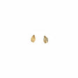 18K Gold Earrings with Small Ornate Design