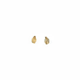 18K Gold Earrings with Small Ornate Design
