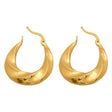 21K Gold Classic Earrings