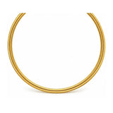 18K Gold Choker Necklace with Classic Design