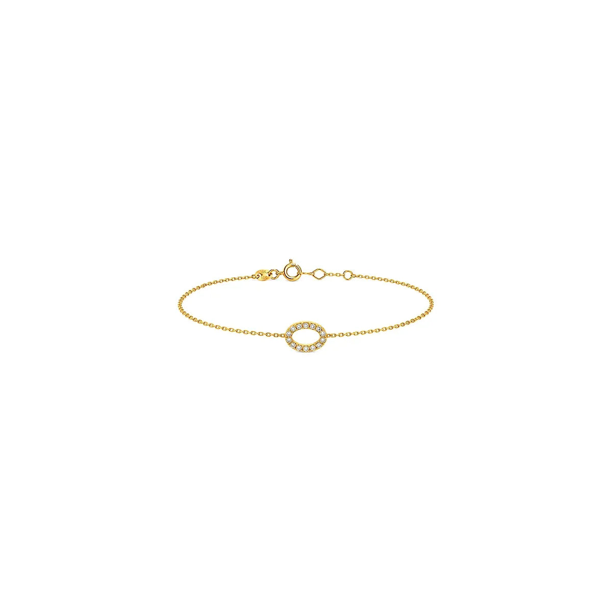 18K Gold Set with Circle Design