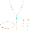 Half set of 18K gold - Summer Beads