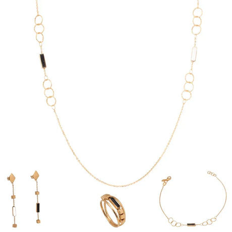 18 karat gold half set Al Eshraqa