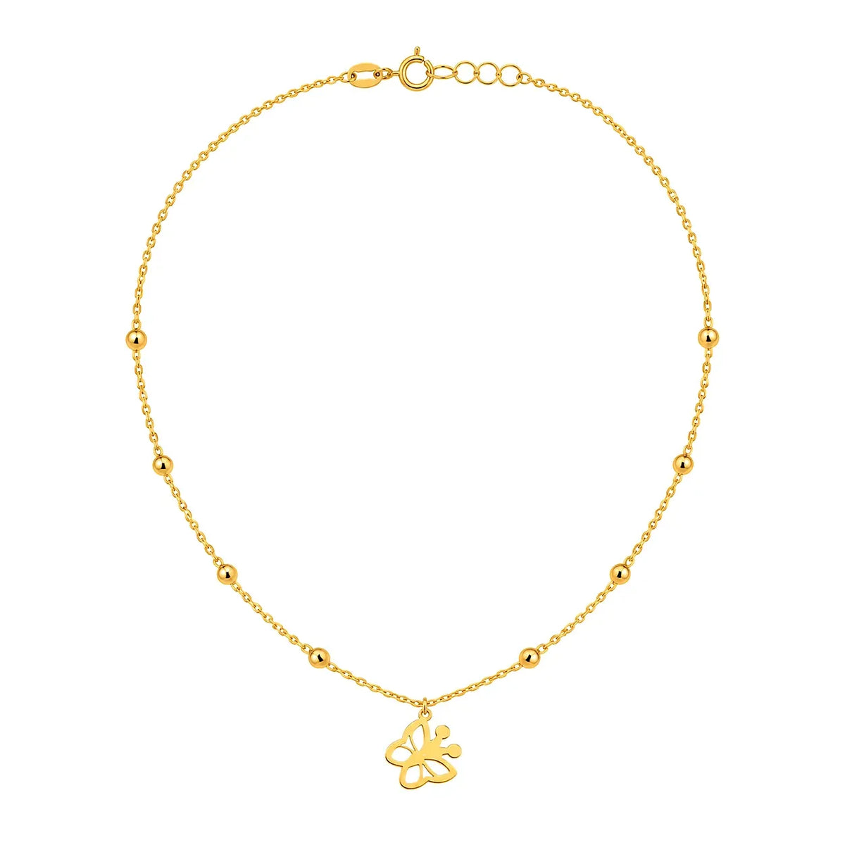 18K Gold Kids Set with Elegant Butterfly Design
