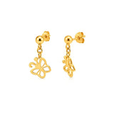 18K Gold Kids Set with Elegant Butterfly Design