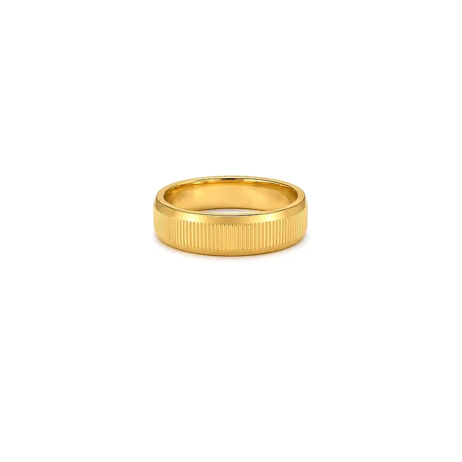18K Gold Wedding Ring with Sonita Design