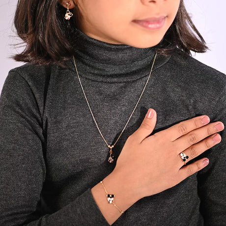 18K Gold Mickey Mouse Kids Set